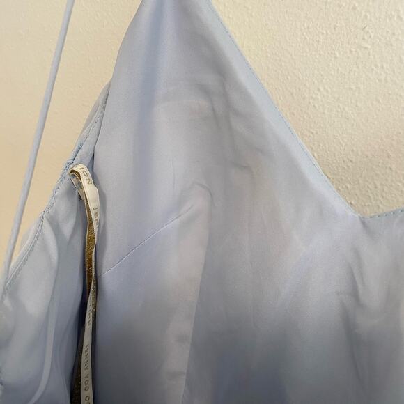 Jenny Yoo Women's Dress Formal Wedding Evening Bridesmaid Light Blue Size 4 - Picture 7 of 10